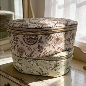 Floral Patterned Jewelry Box